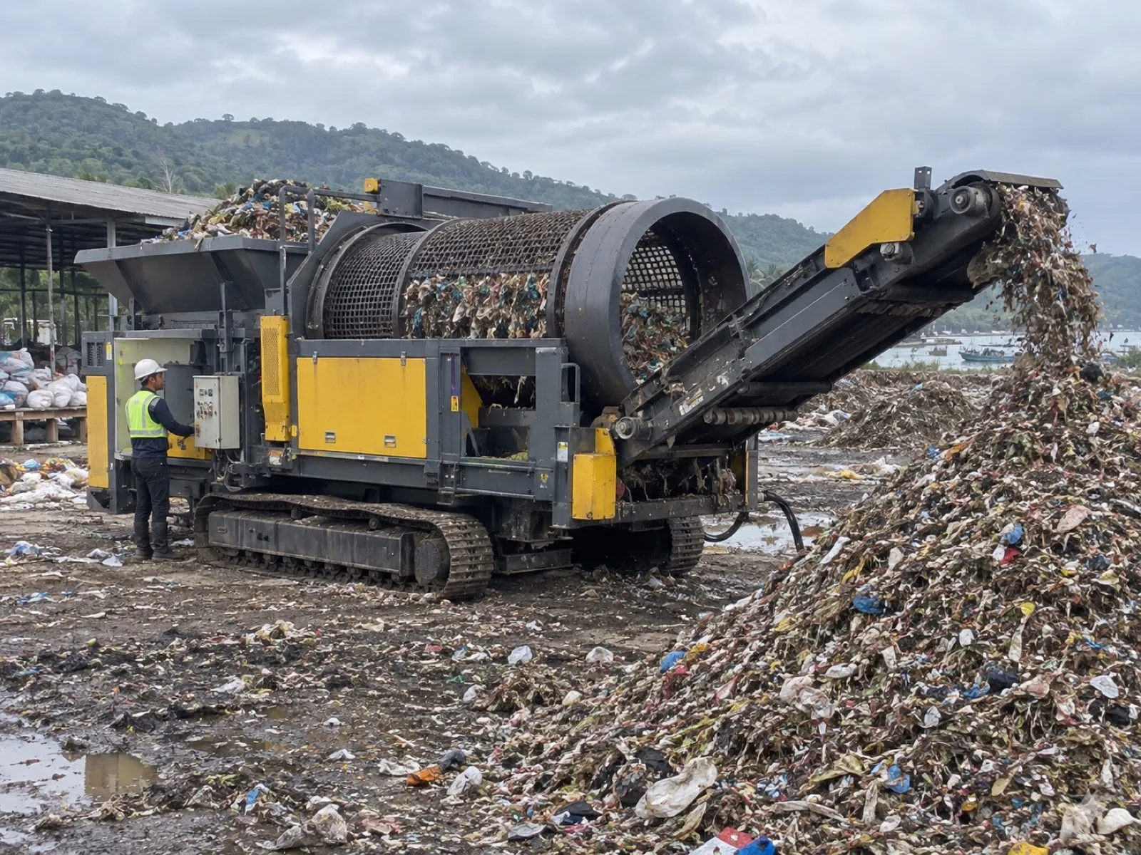 Eggersmann mobile recycling machinery