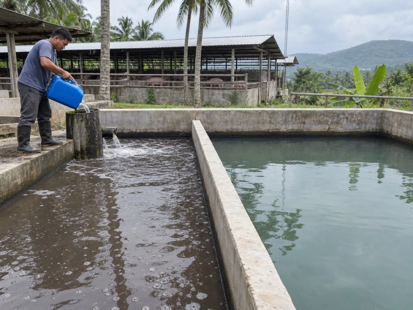 SWAT microbial wastewater treatment